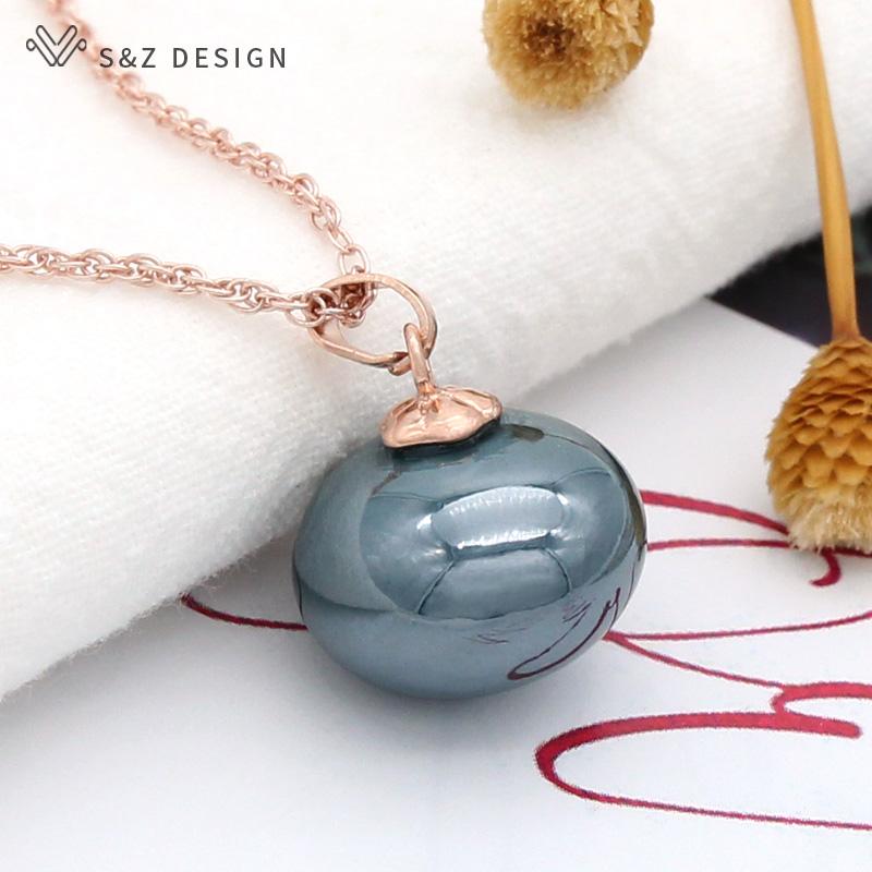 

Модное классическое темпераментное ожерелье с имитацией жемчуга в виде большого хлеба, ожерелье цвета розового золота для женщин, ювелирные изделия для свадебной вечеринки