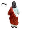Jesus Figurine 5 Inch with Open Arm Hand Painted Religious Outstretched Hands Figure Statue Resin Christian Sculpture for Spiritual Collection