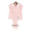 USB Three-Zone Heated Hooded Blanket – Thick, Wearable, Large Size, European & American Style
