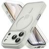 Case for iPhone 18 Pro Max, with Magnetic Ring and Camera Protection - Grey - 2 Tempered Glasses