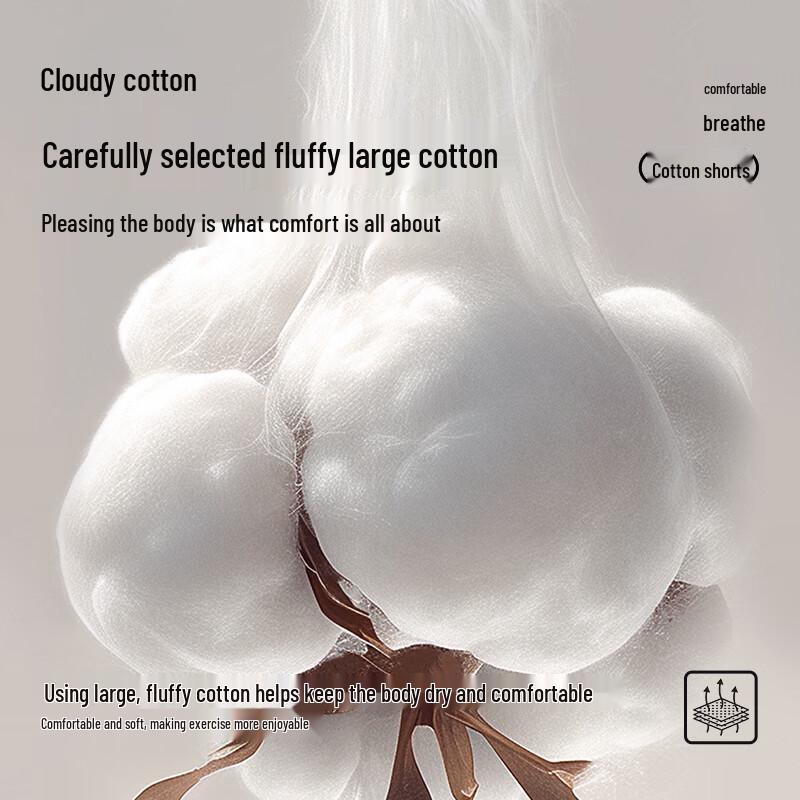 Miniso Men's Cotton Casual Knee-Length Shorts