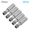 Aibecy 5pcs AllMetal Heatbreak Throat MK8 Extruder Throat Tube M6 Screw 26mm Length Compatible with CR10/Ender Series 3D Printer Hotend