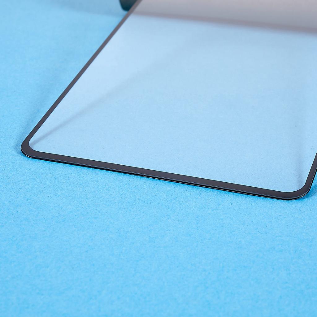 For Xiaomi Poco F4 GT Silk Printing Tempered Glass Phone Screen Film Full Coverage Full Glue Screen Protector