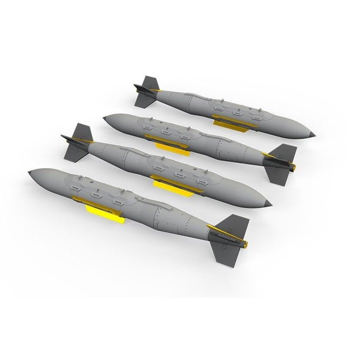 Messing-Set - EDUARD - GBU-31(V)3/B JDAM - 1:72 - Messing - Für Modellbauer 14+