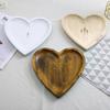 Heart Prayer Bowl Wooden Handmade Prayer Bowl 12 Prayer Cards Wood Dough Bowl Religious Christmas Christian Gifts for Women Men