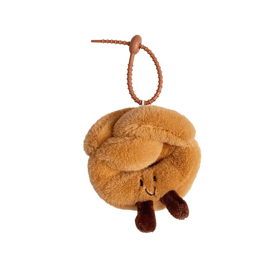 Fun Alkaline Water Bread Doll Burrito Pizza Doll Girl Pericarp Bag Small Pendant Baking Bread Doll Gift