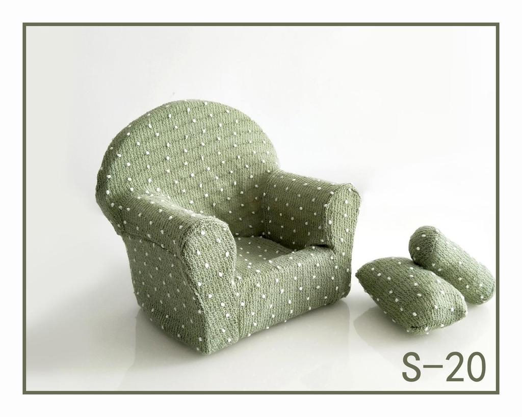 2023 Newborn Photography Prop: Baby Seat Sofa for Hundred Days & Full Moon Photos