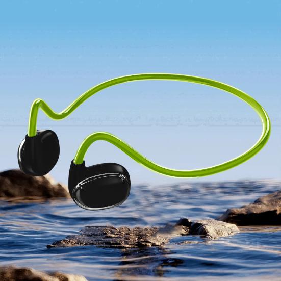 Air Conduction Earphones HiFi Stereo Sound Open Headphones Neck Mounted Bluetooth-compatible 5.3 Handsfree Wireless Earphones