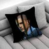American actor W-Wentworth Miller Throw Pillow Case For 45*45cm 40cm 30cm 50cm 55cm Square Home Pillowcase Case