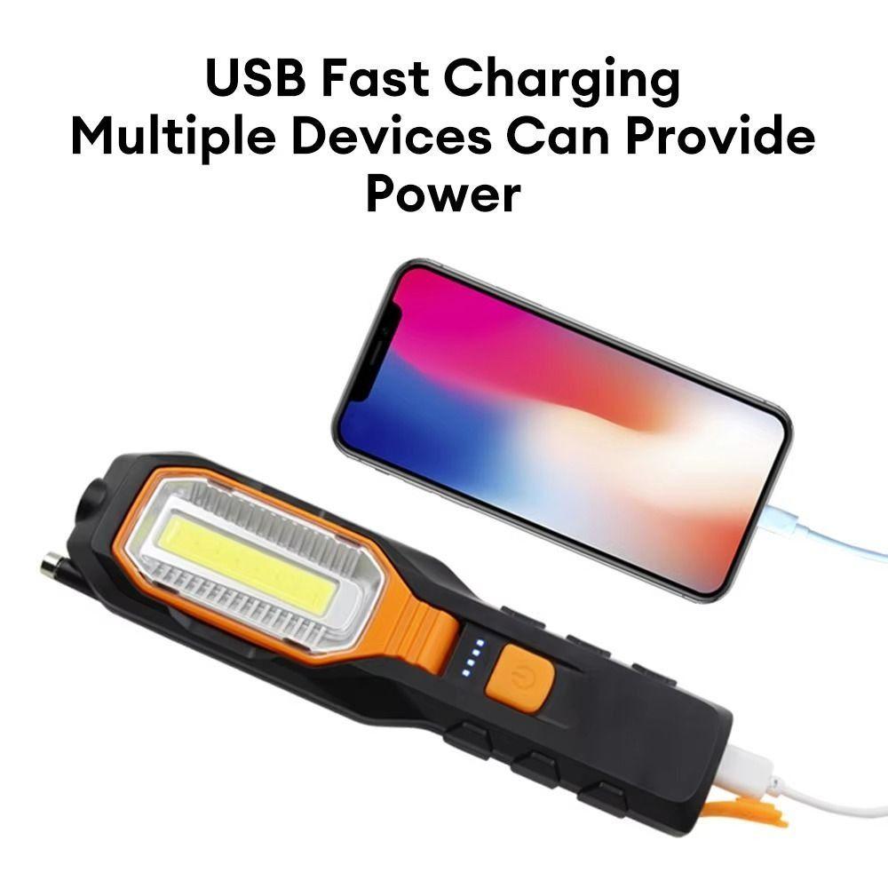 Plastic Hook Design Work Light Lightweight Warning Torch Car Garage Mechanic Lamp  Repair