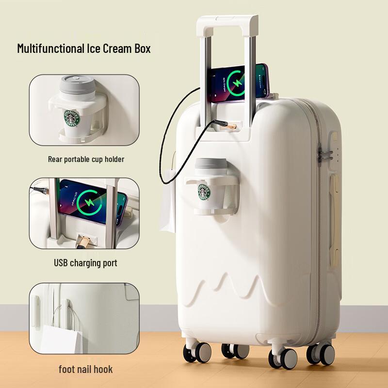 Чемодан Traveler  Мороженое  Серия Жесткий