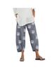 In Stock S-5XL Women's Casual Multi-color Print Loose Pants with Pockets - European/American Spring & Summer Fashion