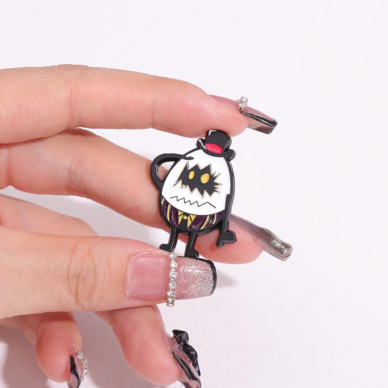 Halloween Anime Characters Enamel Pins Custom Punk Snake Brooches Lapel Badges Cartoon Animal Jewelry Gift for Kids Friends