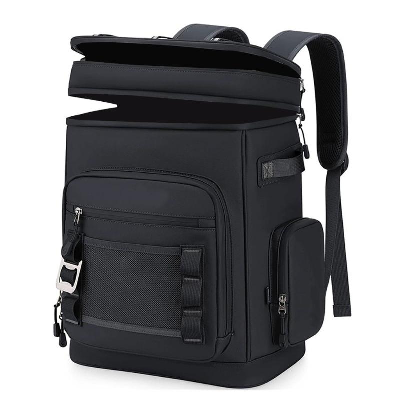 Thermoisoliertes Lunch-Tasche mit verstellbaren Trägern Kaltlagerung für Wandern Fitness Reisen Auslaufsicher Picknicks Kühltaschen Rucksäcke