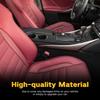 For Lexus IS 13-19 Carbon Central Air Vent Frame Gear Cup Holder Trim Anti Scratch Center Console Interior Decor Car Accessories