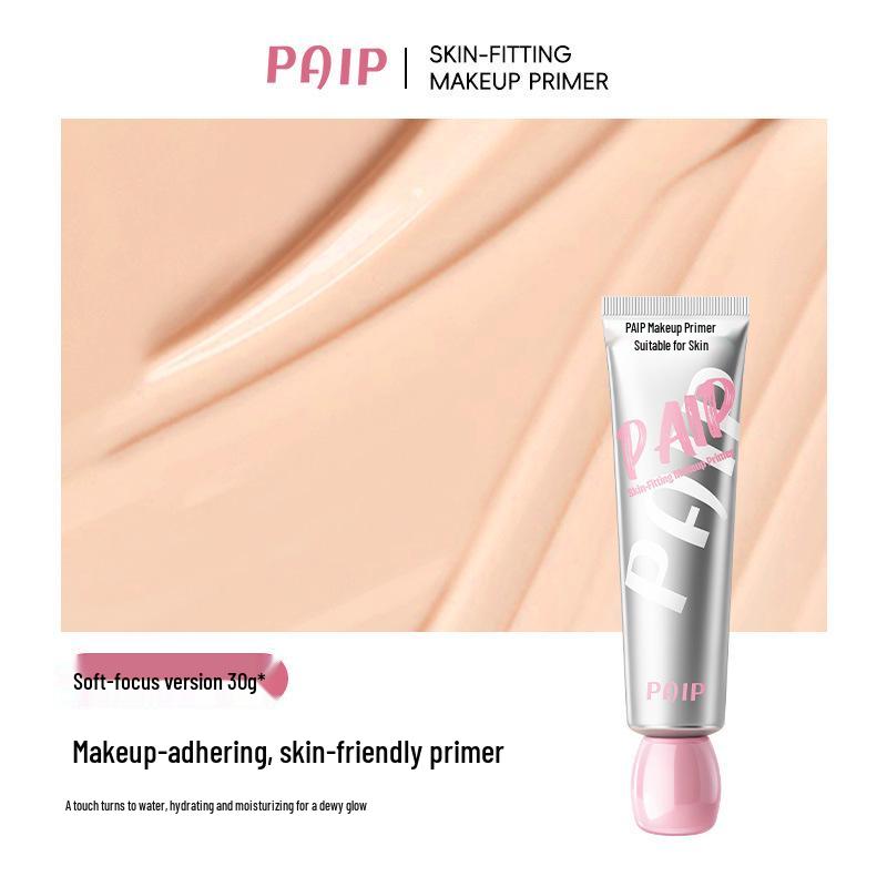 PAIP Make-up Primer: Feuchtigkeitsspendend, langanhaltend, porenverfeinernd, natürliches Finish, klumpenfrei und perfekt haftend für makellose Haut.