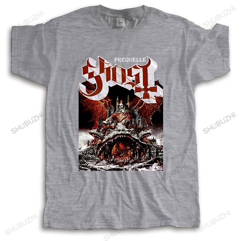 

Mens luxury T shirts men tee shirts Ghost Bc T Shirt Prequelle Heavy Metal men tops summer fashion t-shirt euro size boys gifts 4XL