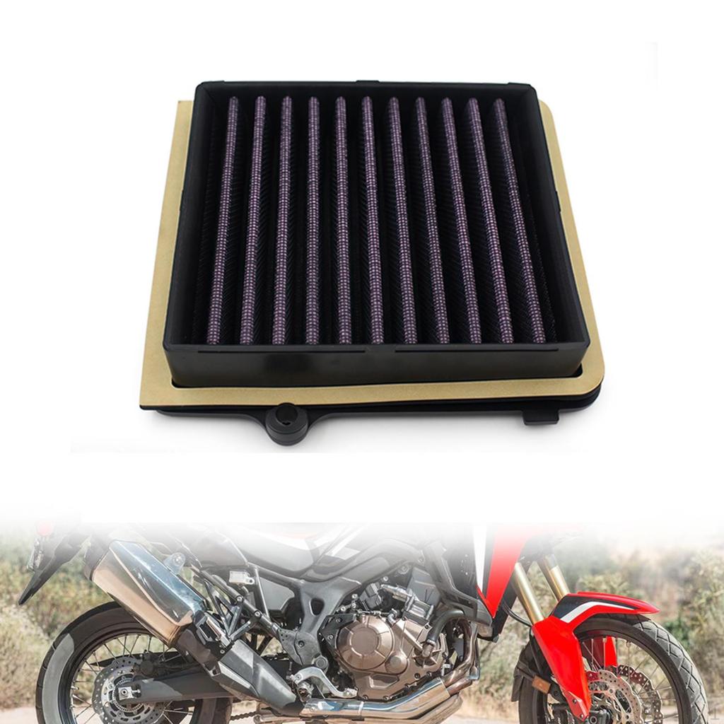 High Flow Air Filter Waterproof Motorbike Accessory for Honda 2017-2019