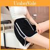 Womens Summer Shorts With Polyester Fabric And High Waist For Casual Look