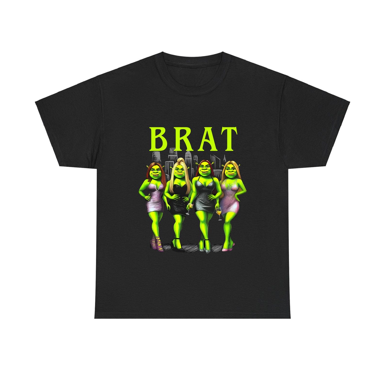 BRAT summer Ogre and the City Shreks And The City shirt 2XL