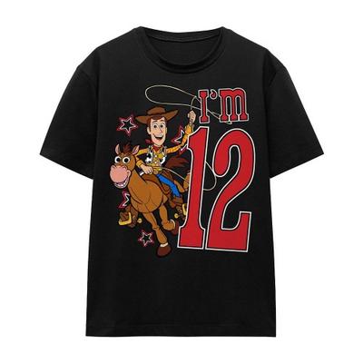 Toy Story Unisex Adult IÂ´m 12 Woody Birthday T-Shirt