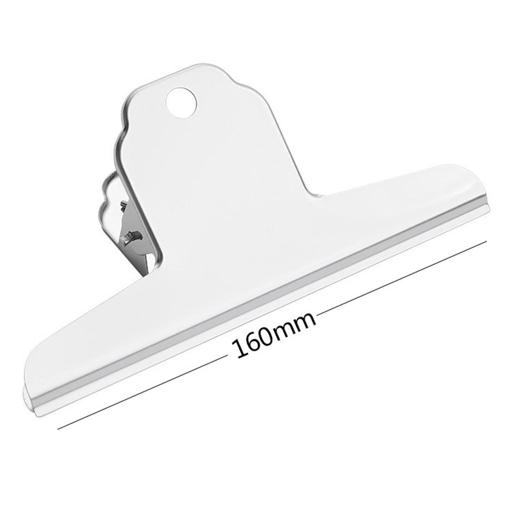 Large Bull  Clip 6.3in Wide Stainless Steel Strong Clamping Force Simple Large Hinge Clip for 