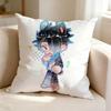 Anime RRay TThe PPromised Neverland Pillow Case Square DoubleSided Sofa Cushion Cover Bedroom Bedside Pillow