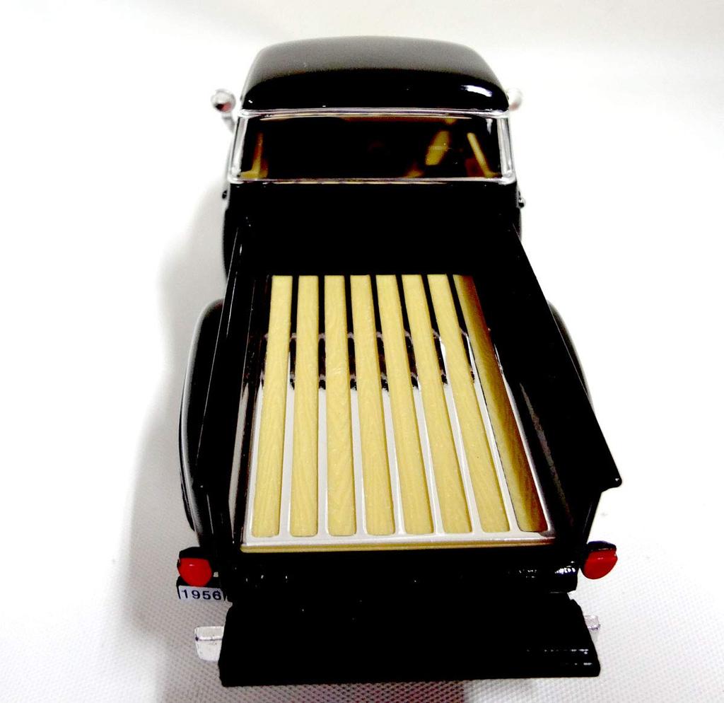 1956 Ford F-100 Ford Pickup Diecast Model Car, 1/38 Scale (13cm/Black) American Goods American Goods Store