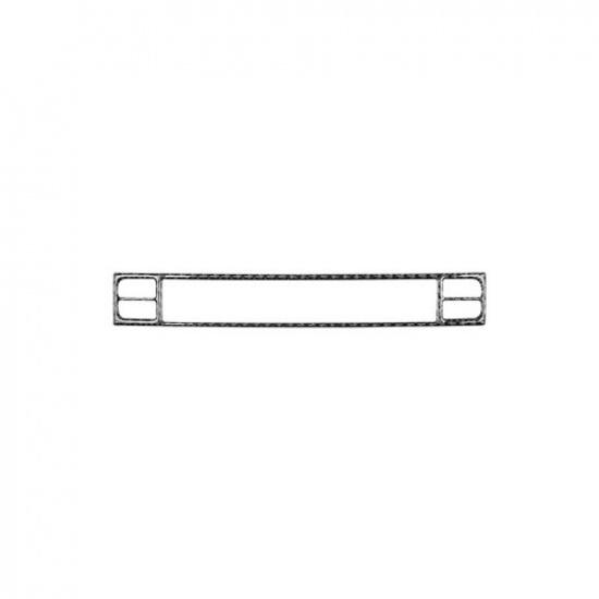 Carbon Fiber Front Center Radio Panel Cover Decoration For Mazda 6 2006-2008