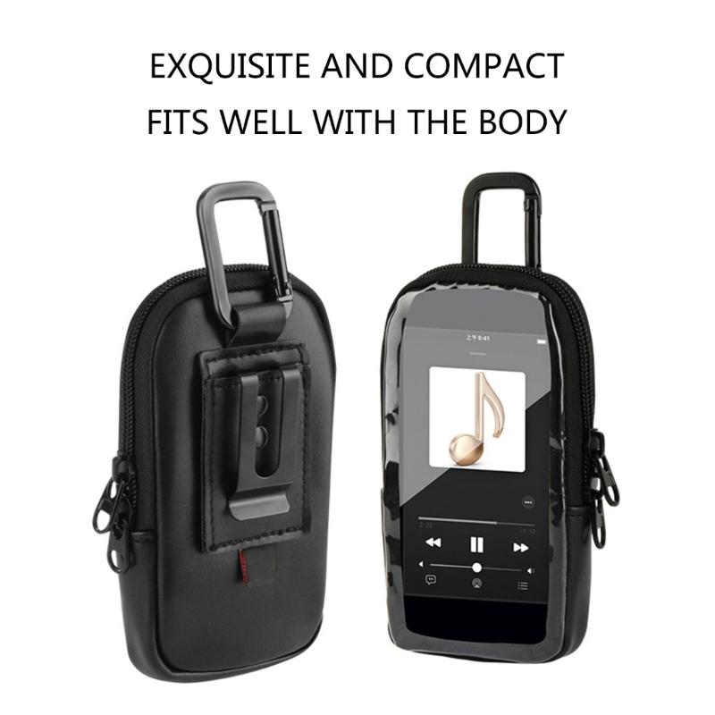 Portable Carrying Case For Touch 5/6/7 and 5 Series, 2 Zippers, Belt Clip With Carabiner