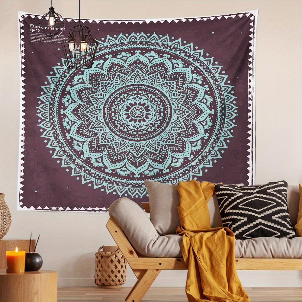 Ethnic Mandala Tapestry Background Cloth Hanging Cloth Bedroom Bedside Decorative Wall Cloth Rental Dormitory Tapestry