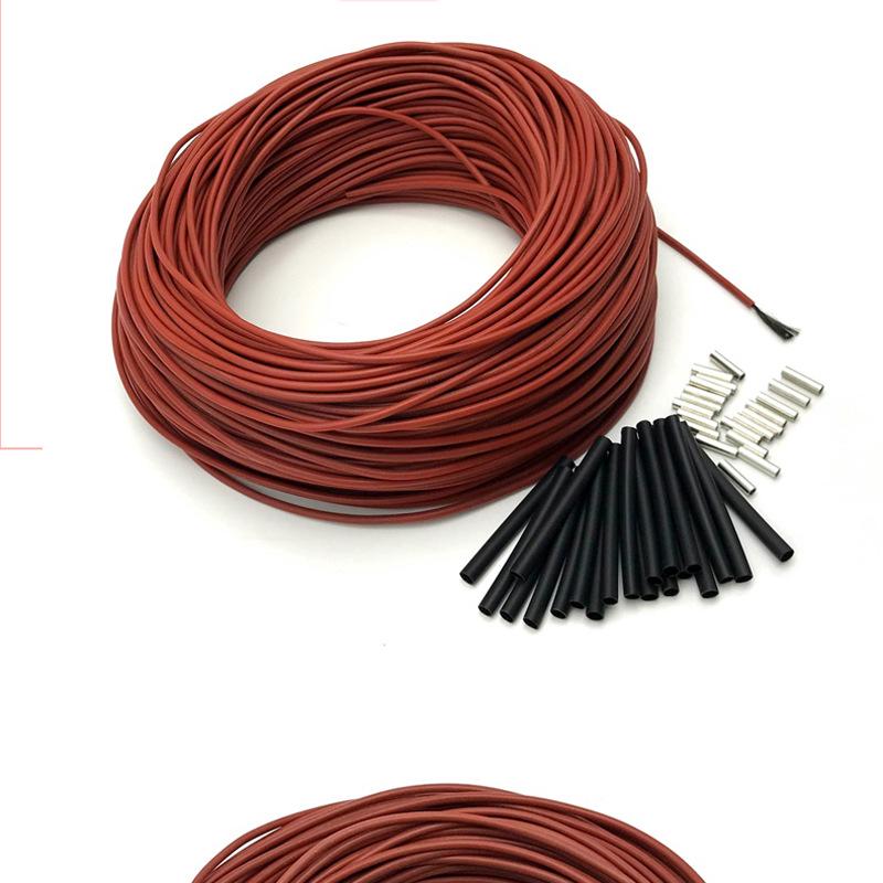 12K Kohlefaser Elektrischer Heizdraht für Fußbodenheizung, Decken & Inkubatoren