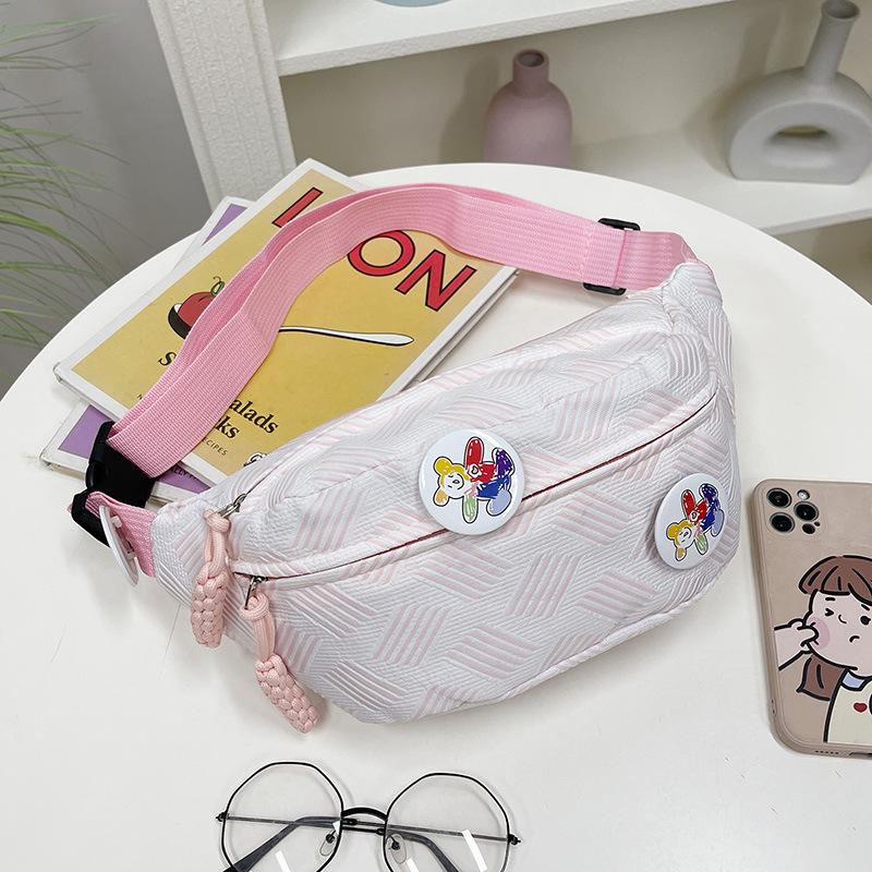 

Простой и милый кошелек для отдыха, свежая и милая сумка-джокер через плечо для студентов, модная легкая женская нагрудная сумка. .