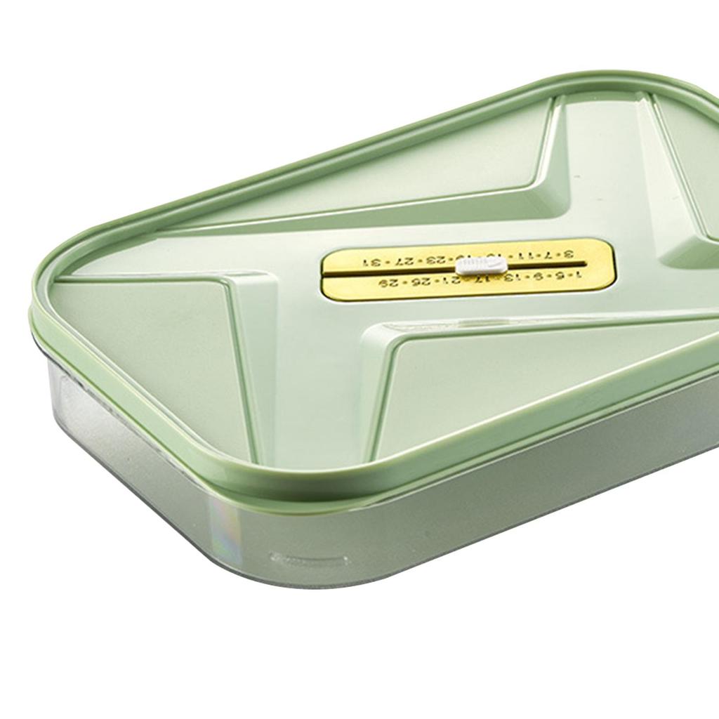 Dumplings Organizer Refrigerator Rectangle Seal Protection Convenient Large