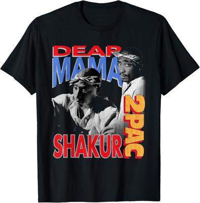 Maglietta Ufficiale Tupac Dear Mama 2PAC