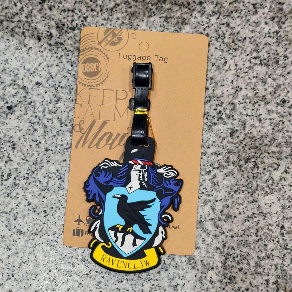 Etichetta per bagagli Accademia di Magia di Harry Potter: Design di Hermione e Ron