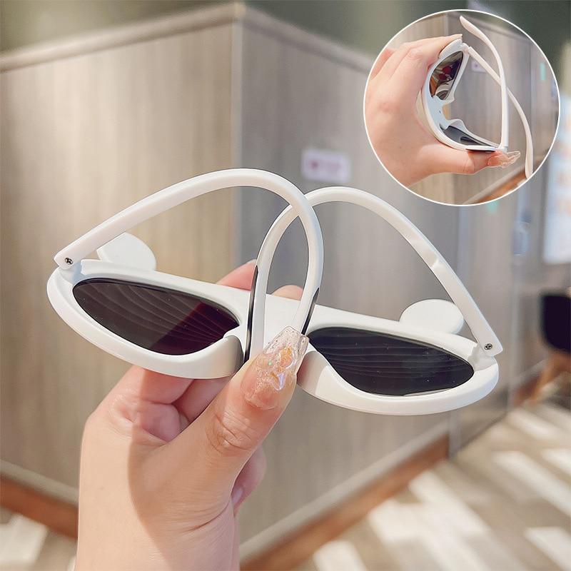 1PC Children's Sunglasses Cartoon Panda Shape Fashion Sunglasses Trend Kid's Glasses Face Decor Gift