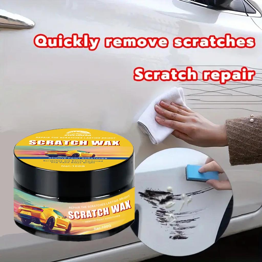 Car body universal scratch repair kit, quick polishing to remove scratches, body polishing care, scratch resistant wax, durable
