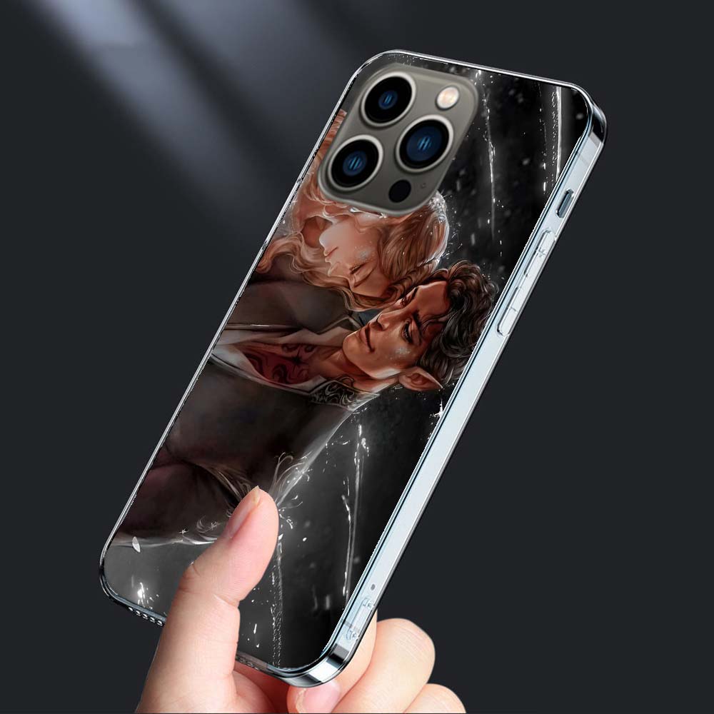 Acotar A Court of Mist and Fury Phone Case For Iphone 16E 15 Pro 14 Plus 17E 16 17 Pro Max Air 11 12 13 Mini Shockproof Capa