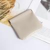 Snap Closure Pouch Faux Leather Mini Cosmetic Bag Waterproof Self-Closing Organizer Pouch for Coin