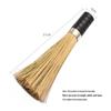 Große Naturbambus Topfbürste