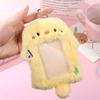 Fashion Cartoon Photocard Case Snowman/Bunny/Chicken Multifunctional Card Case Bag Keychain Cute Cards Sleeve Students