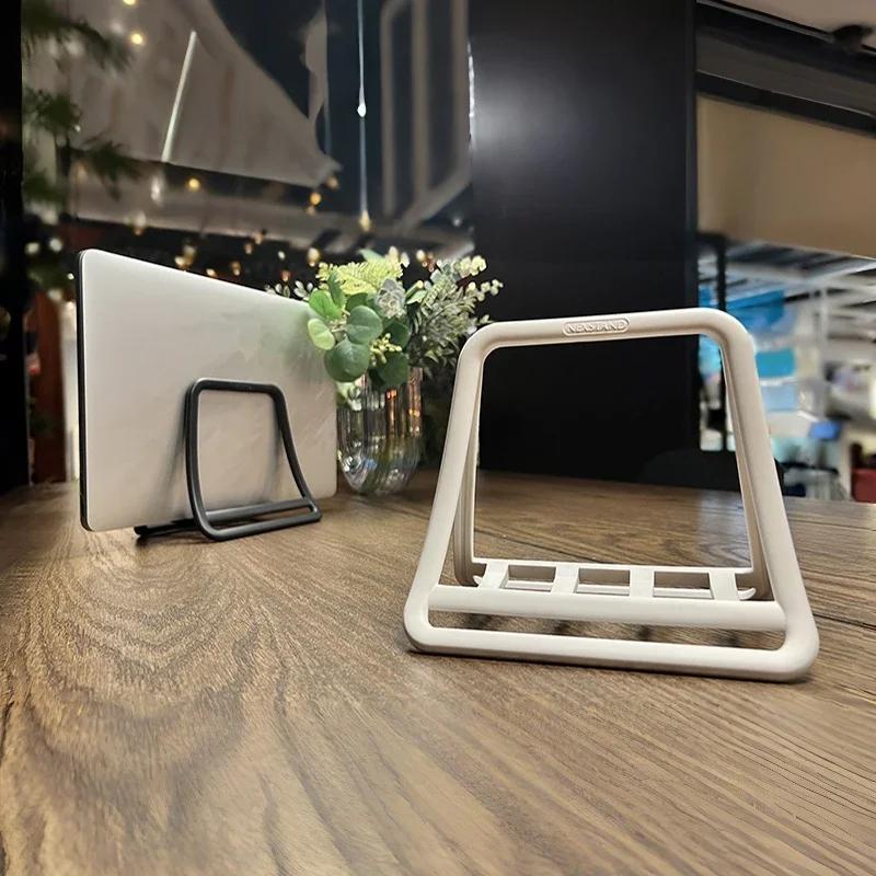 Vertical Laptop Stand Universal Foldable Notebook Tablet Desktop Stand Home Office Storage Accessories Laptop Support Holder
