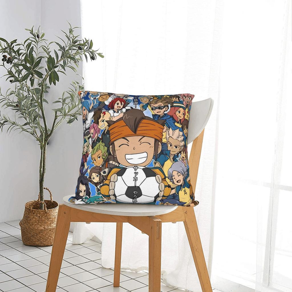 Inazuma Eleven Axel Blaz Gouenji Pillow Cover  Morden Pillow Case For Living Room Chair Soft Pillowcases Gift