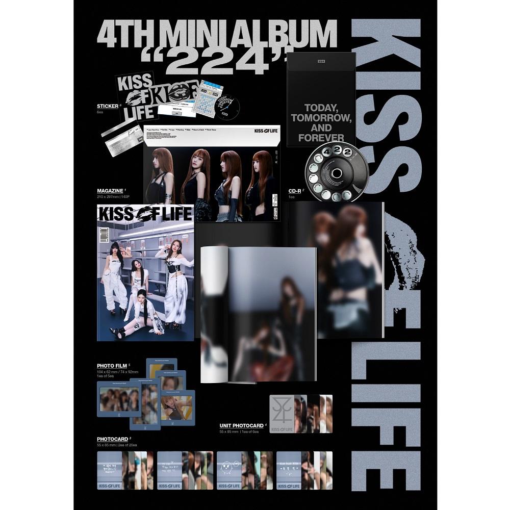 Kiss Of Life 4th Mini Album 224 [Magazine Ver.] CD