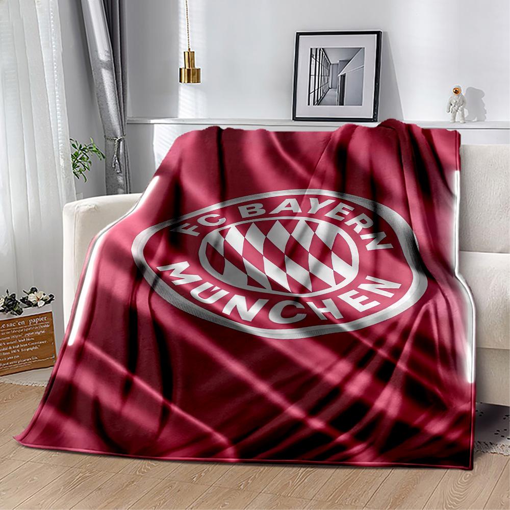 Bayern Munich Blanket Soft Warm Cozy Great for Bed Couch Office Chair for All Seasons Stylish Decor Best Holiday Gift for Friends Family
