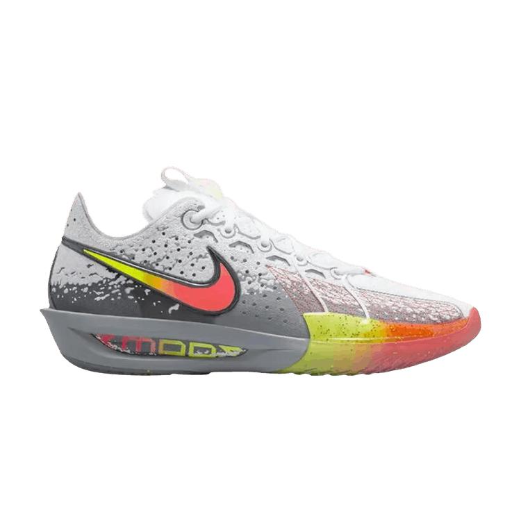 Nike Air Zoom GT Cut 3 Christmas Men Sneakers Multi-Color Smoke-Grey Bright-Crimson II6580-001 42.5