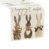 Easter Bunny Egg Table Runner Reusable Household Decoration Plate Mat Rectangular Linen Table Cloth for Home Restaurant Party