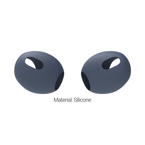1 Pair Earbud Noise Insulation Ultra Tips Comfortable Thin Wireless In-ear Earphone Soft
