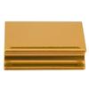 Aluminum Alloy Leather Edge Slicker Burnisher DIY Leather Craft Trimming Polishing Tool (Gold)